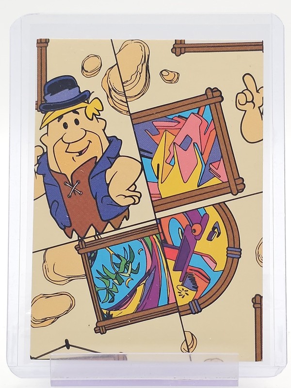 FRED FLINTSTONE 1994 CARDZ HANNA-BARBERA FLINTSTONES FRED'S MAGIC PUZZLE Q7183