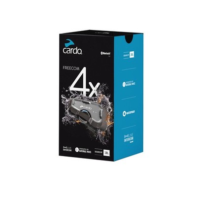 Sprechanlage Cardo Freecom 4x JBL Einzelset Bluetooth 4 Wege Interkom