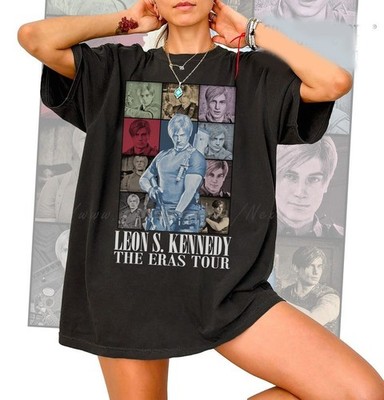 Leon Kennedy Resident Evil Game, Bio Hazard Game The Eras Unisex Softstyle T-Shi
