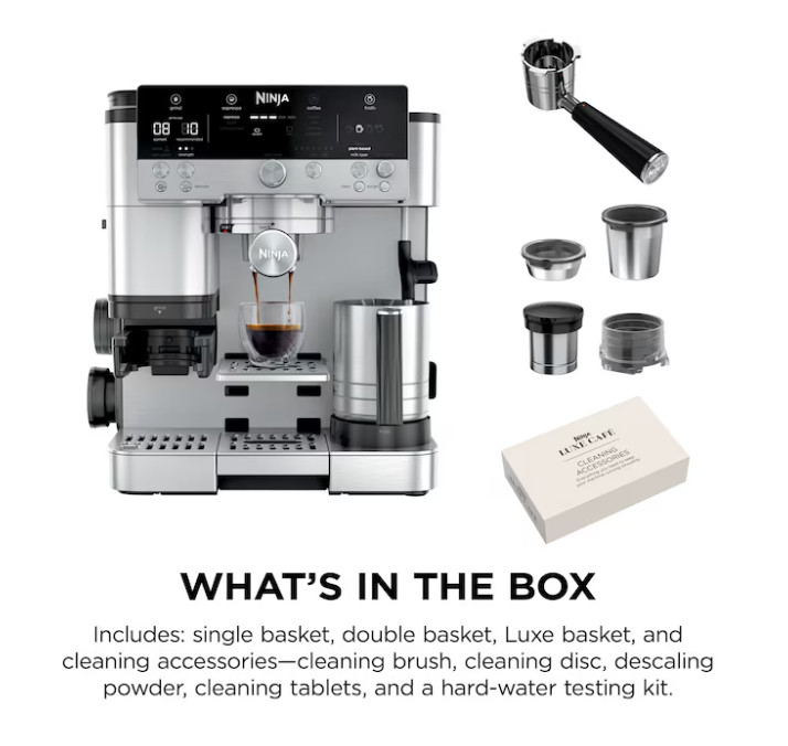 Ninja 2.25 -Cup Programmable Residential Combination coffee maker