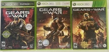 Gears Of War 1 2 Judgement XBOX 360 Games Bundle LOT Collection GREAT Condition