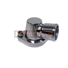 Billet Pontiac V8 Polish Aluminum 90 Degree Swivel Water Neck 310 350 400 455
