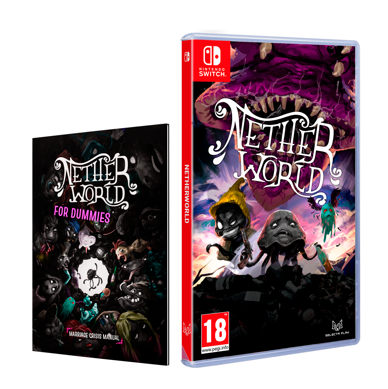 NETHERWORLD SWITCH PAL ESPAÑA NUEVO FISICO ESPAÑOL PRECINTADO