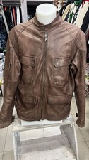 David Moore Mens Brown Leather Jacket Jacket Size 56 AD313