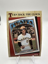 1987 Topps - Turn Back The Clock Roberto Clemente #313