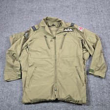 Vintage RAF Mk14A Nomex Flight Suit Coverall Mens Size 5 Green Aircrew 80s
