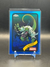 2025 Topps Chrome Marvel LIZARD #85 Blue Refractor (197) /299 RAW