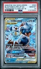 2020 POKEMON CHINESE SUN & MOON LEGEND CLASH SET B BLASTOISE & PIPLUP GX PSA 10