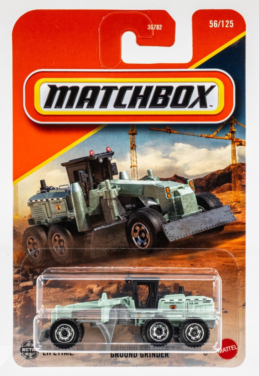 2025 Matchbox #56 Ground Grinder™ GENTLE GREEN | NATIONAL PARKS