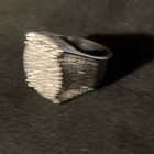 Men's Silver Hip Hop Pavé Cubic Zirconia Round Stones Statement — photo 3