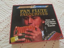 CD 📀 PAN FLUTE FAVOURITES - OVER 30 FABULOUS PAN FLUTE TRACKS - Nuovo!
