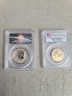 2019-S Kennedy Half Dollar Proof PCGS PR70 Enhanced Reverse Proof & Sacagawea San Francisco Kennedy