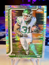 2025 Khalil Herbert Topps Chrome Pulsar Refractor #131 New York Jets