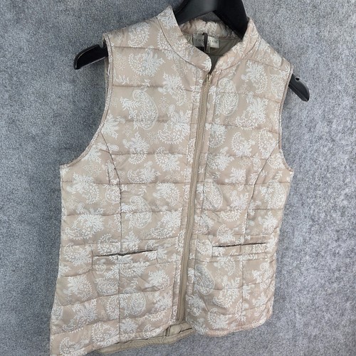 Regatta Vest Womens 10 Beige Puffer Zip Sleeveless Winter 13017 - Bild 8 von 10