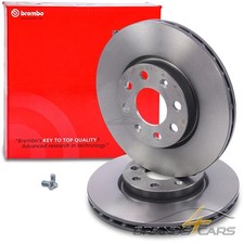 BREMBO 2x BREMSSCHEIBE Ø257 BELÜFTET VORNE FÜR OPEL ADAM CORSA D E FIAT PUNTO