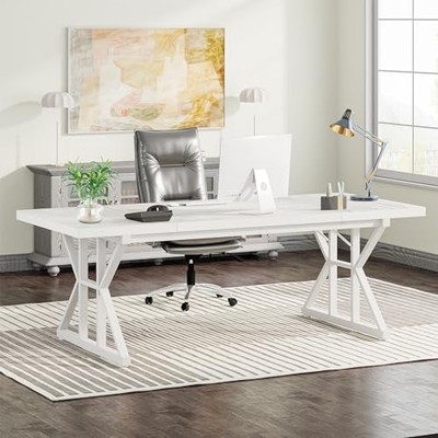 78.7-Inch Executive Desk, Large Computer Office Desk