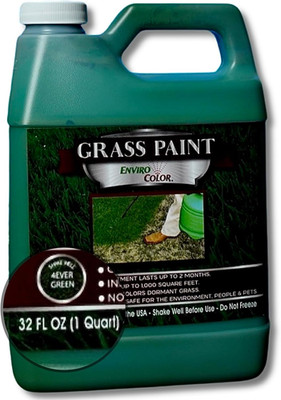 4Evergreen Grass Colorant/Turf Paint   32 Oz Concentrate Covers 1,000 Sq Ft   Re