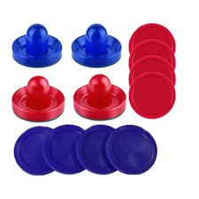 Air Hockey Pushers and Pucks Replacement Accessories for Game Tables