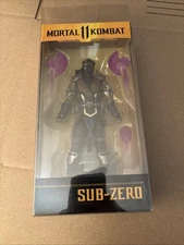 Mcfarlane Toys Mortal Kombat 11 Sub-Zero Winter Purple 7" Figure Sealed Case