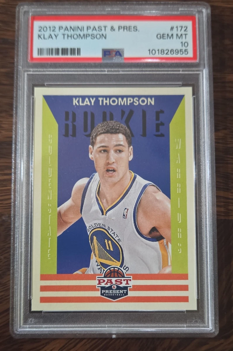 Klay Thompson Basketball Grade 10 Rookie Sports Trading Cards