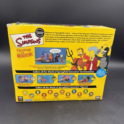 Playmates Toys Springfield Cemetery - Treehouse of Horror - Ned