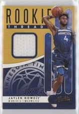 2019-20 Panini Absolute Memorabilia Rookie Threads Level 1 Jaylen Nowell 8f4