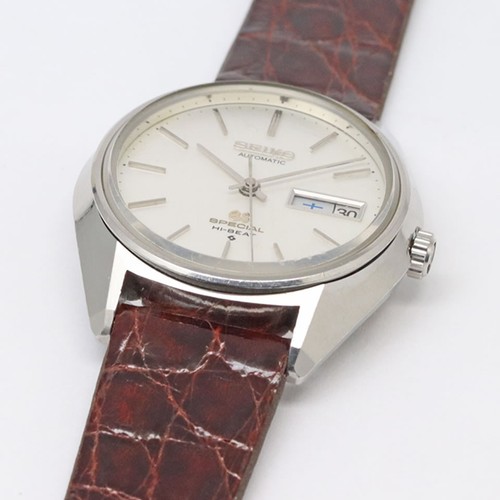 GRAND SEIKO 61GS SPECIAL HI-BEAT 6156-8001 Caliber 6156A Silver Wristwatch - Picture 5 of 16