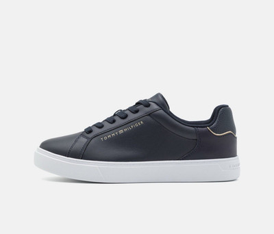 Tommy Hilfiger Schuhe Blau Größe 37 Damen Court Sneaker Bequem Sport Freizeit