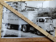 Fotografia originale Viberti Lancia Esatau bilico Laura,marzo1957,cm18x13