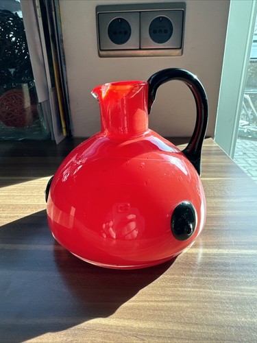Opalglas Vase Karaffe Kanne Loetz Witwe Tango