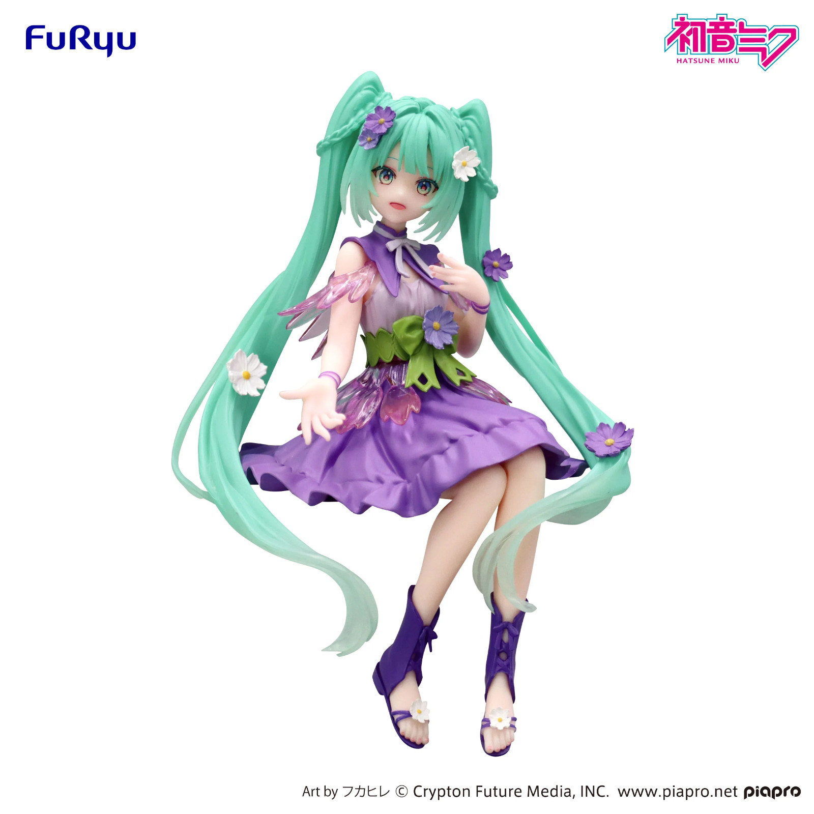 FuRyu - Vocaloid - Noodle Stopper - Prize Figure - Hastune Miku Flower Fairy Ver