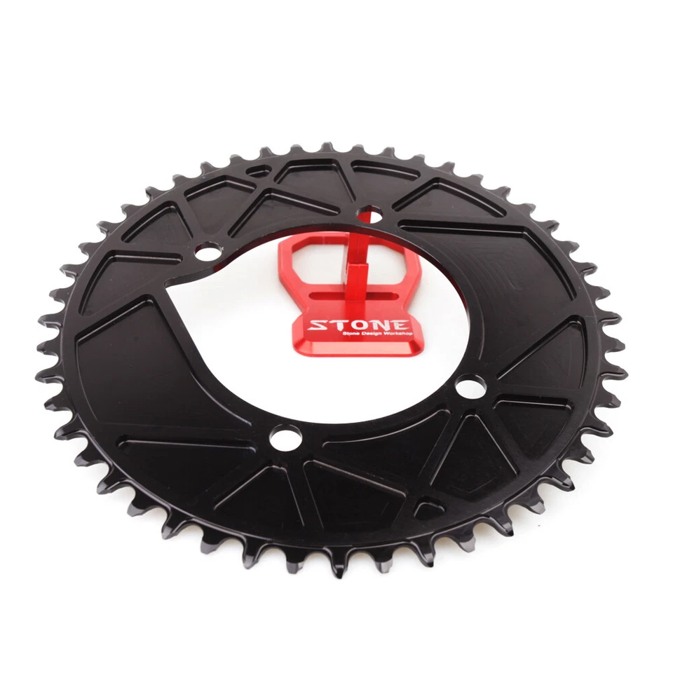 STONE Chainring BCD110 4 Arm for SHIMANO R7000 R8000 DA R9100 Road Bike Ring N/W - Image 4 of 4