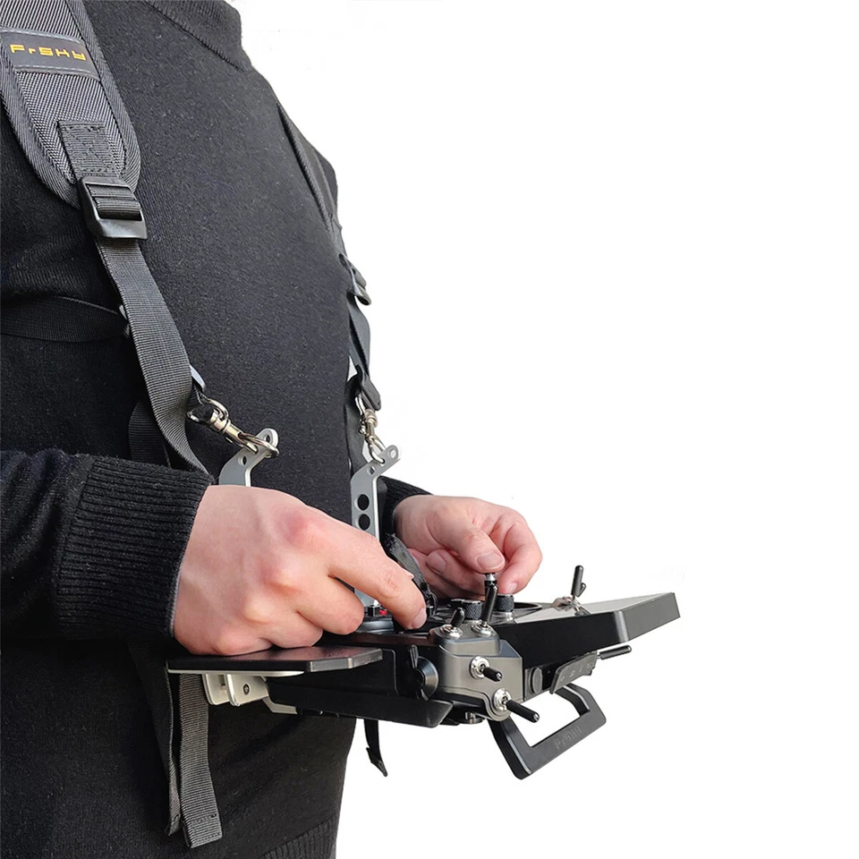 Frsky CNC Aluminium Metal Tray Support Frame for Tandem Transmitter X18 or X20 - Image 4 of 4