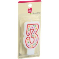 Cake Mate Birthday Party Candle - Numeral - 3 - 3 In - 1 Count - Case Of 6 on sale Cake Mate Birthday Party Candle - Numeral - 3 - 3 In - 1 Count - Case Of 6 on sale
