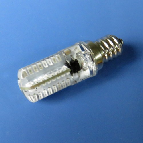 10pcs E12 Candelabra C7 LED Light Bulb Lamp Red/Blue/Green 2.5W 64 3014 SMD 110V - Picture 2 of 7