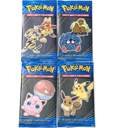 4 Booster McDo Full Artset Illustration Pokémon McDonald's Sammlung (2019) - Bild 1 von 2