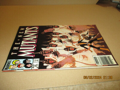 The New Mutants  #  28   US  TOP