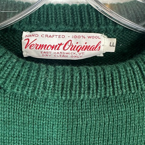 Vintage Vermont Originals Hand Crafted 100% Wool Crewneck Fair Isle Sweater - Picture 6 of 8