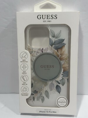 GUESS iPhone 15 Pro Max Phone  Case MagSafe System