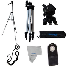 50" Tripod/ REMOTE/CAPKEEPER  For Canon EOS Rebel  1100D T5 T3 T4 SL1 XTI XS