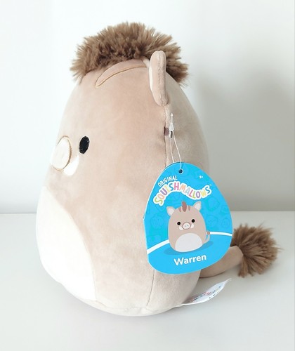 Squishmallows Warren das Wildschwein 7,5 Zoll KellyToy Stofftier weicher Plüsch NEU  - Bild 3 von 7