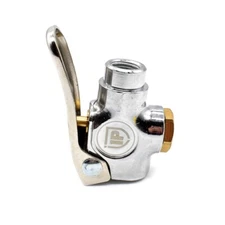 Interstate Pneumatics VL700 Two Way Lever Valve 1/4 Inch x 1/4 Inch NPT Female