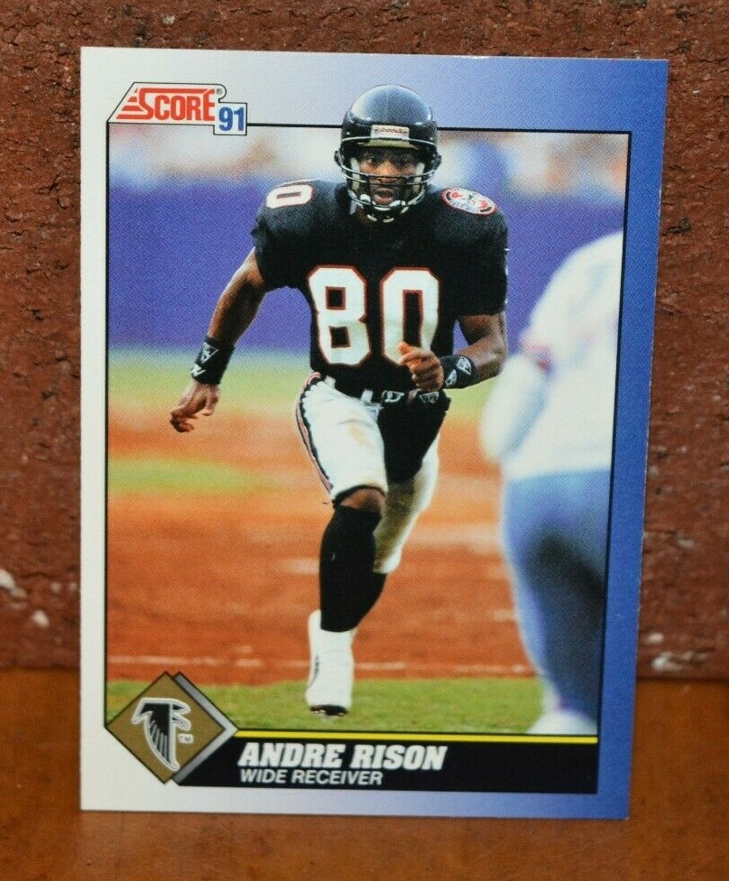 FOOTBALL CARD SCORE 91 ANDRE RISON FALCONS # 26 | eBay
