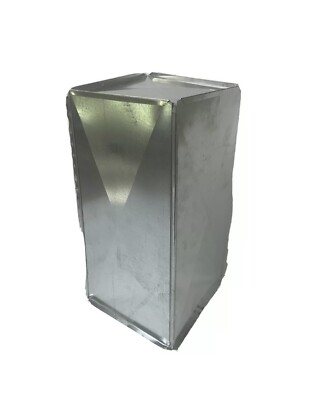 SUPPLY AIR DUCT PLENUM 14 X 18 X 44 LONG GALVANIZED STEEL 26 GAUGE