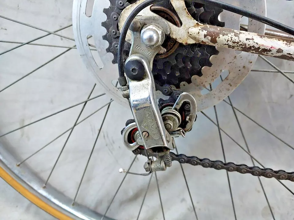 Bicicleta de carretera Raleigh Record du Monde 1967 de turismo 64 cm XXL con orejetas de acero barcos EE. UU.:) Foto 4 de 4