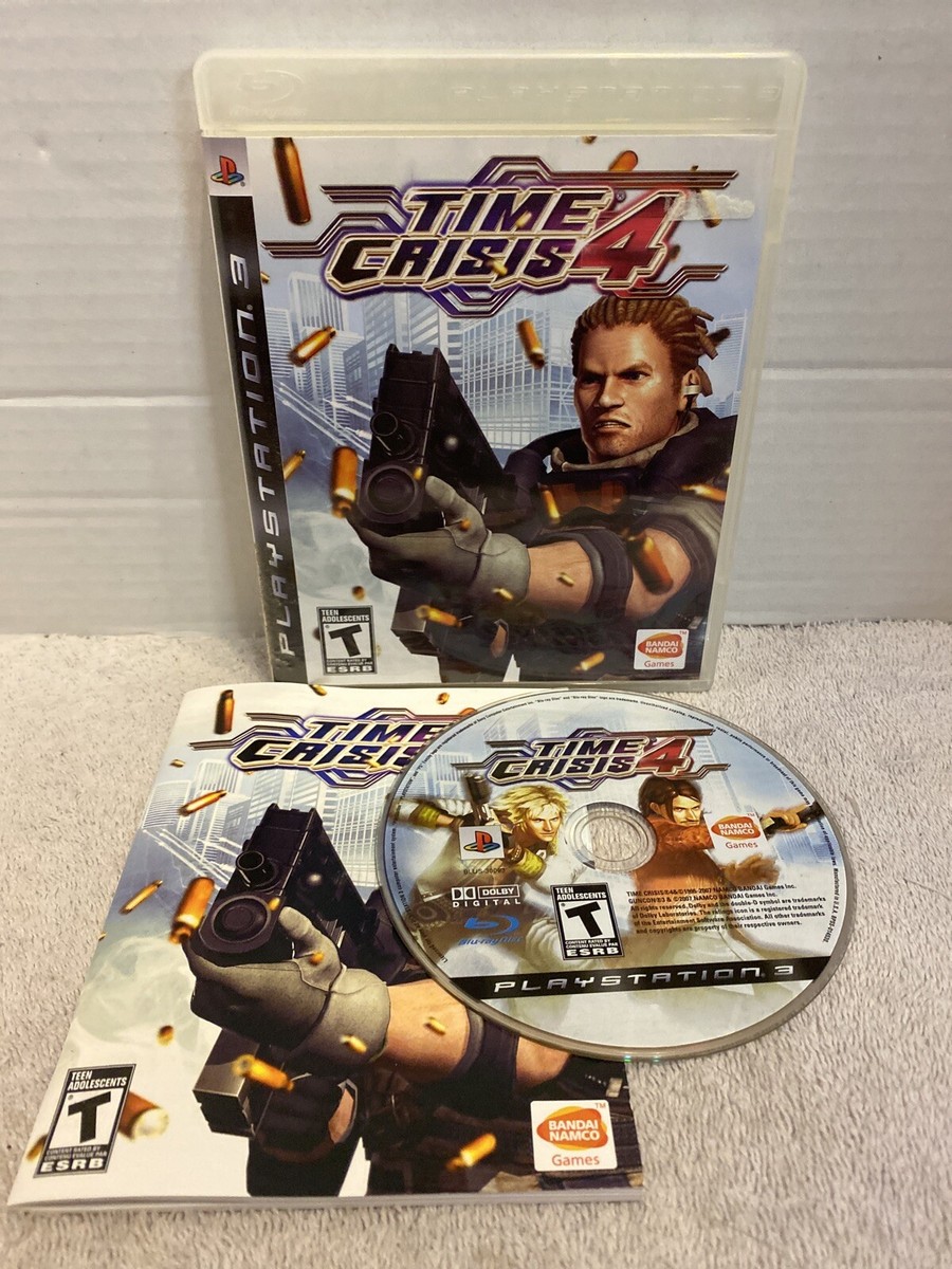 Time Crisis (Sony PlayStation 3, 2007) Rare Complete CIB PS3