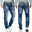 Jeans Da Uomo Cipo & Baxx Tempo Libero Pantaloni Taglio Dritto - Foto 10