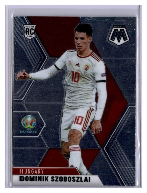 2020-21 Panini UEFA Euro Mosaic Soccer Dominik Szoboszlai Rookie