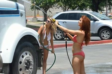 Brunette Bikini Girl Model Photo Risque 4x6 Art Print A1433