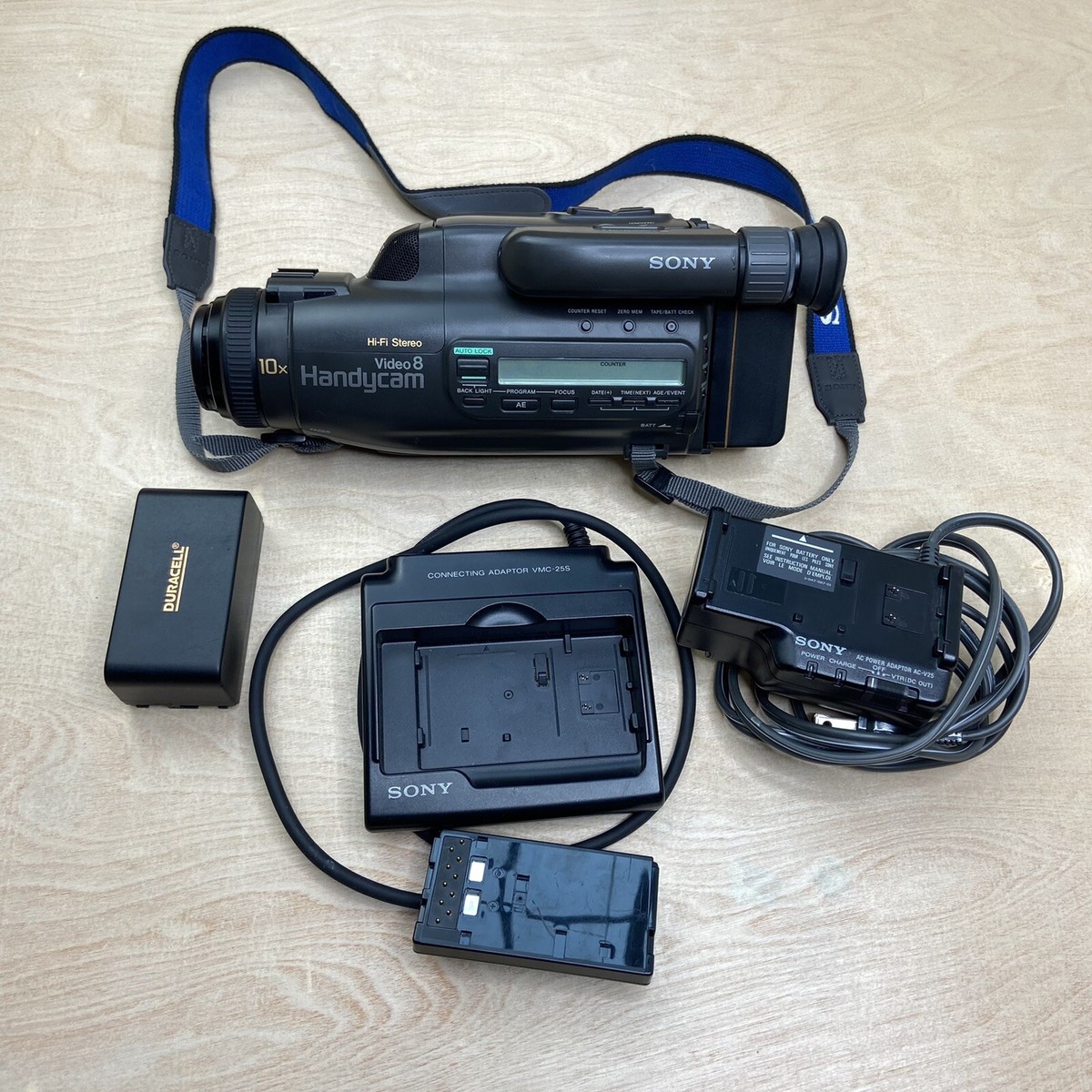 1992 Sony CCD-FX511 Handycam Video 8 Camera Recorder For Parts Or